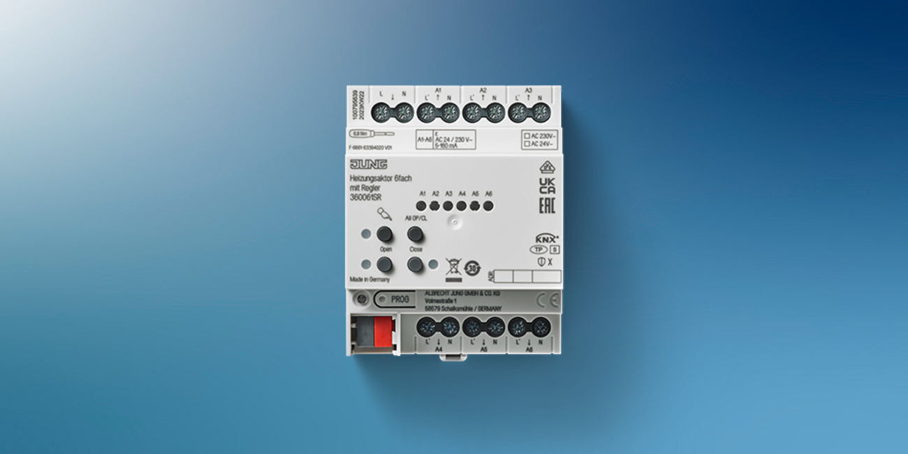 KNX Heizungsaktor 6-fach bei Elektro-Dienst GmbH Zella-Mehlis in Zella-Mehlis